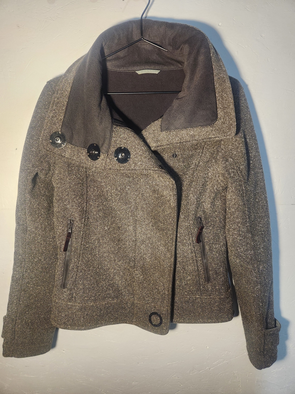 Lululemon Audrey Tweed Fleece-Lined Bomber Jacket – Medium - Picture 2 of 8